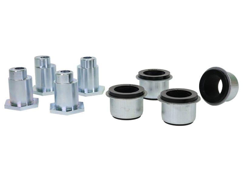 Whiteline 26 x 20 x 10 cm / Performance Alignment - adds +0.5deg camber Front Control Arm Lower - Bushing Kit Double Offset to Suit Iveco Daily 45C, 50C 4th Gen SR