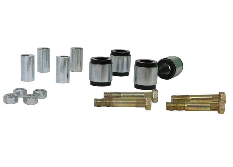 Whiteline 26 x 20 x 10 cm / Performance Alignment - adds +0.5deg camber Front Control Arm Upper - Bushing Kit Double Offset to Suit Iveco Daily 35S 4th Gen SR