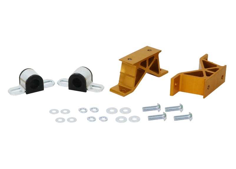 Whiteline 26 x 20 x 10 cm Rear Sway Bar Mount - Kit 20mm to Suit Subaru Impreza, liberty and Outback SR