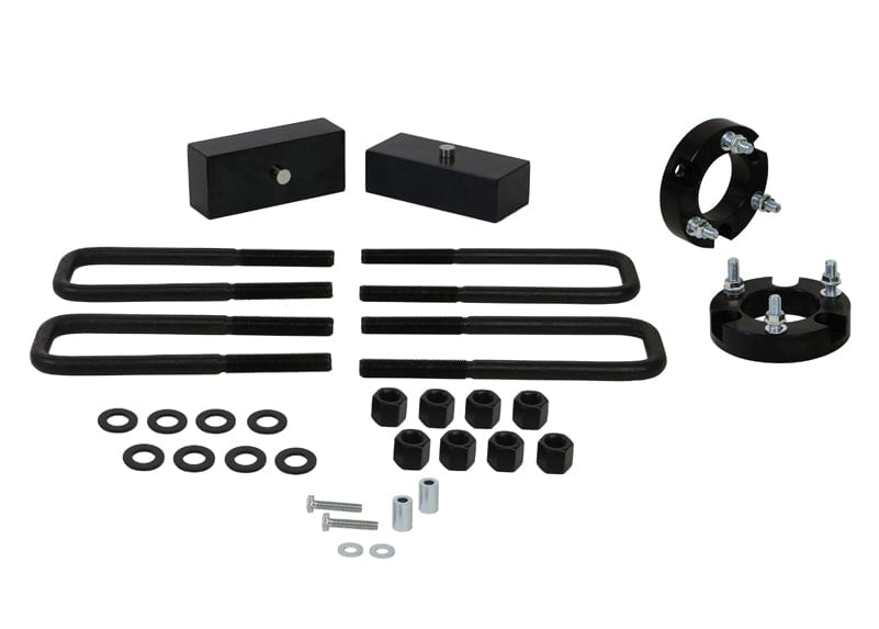 Whiteline 38 x 20 x 9 cm / Lifts vehicle approximately 45mm Front and Rear Lift Kit to Suit Holden Colorado, Isuzu D-Max and LDV T60 SR