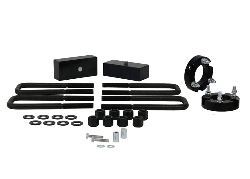 Whiteline 38 x 20 x 9 cm / Lifts vehicle approximately 45mm Front and Rear Lift Kit to Suit Holden Colorado, Isuzu D-Max and LDV T60 SR