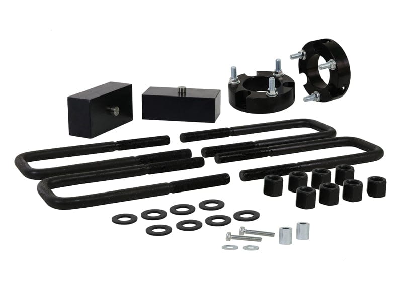 Whiteline 38 x 20 x 9 cm / Lifts vehicle approximately 45mm Front and Rear Lift Kit to Suit Holden Colorado, Isuzu D-Max and LDV T60 SR