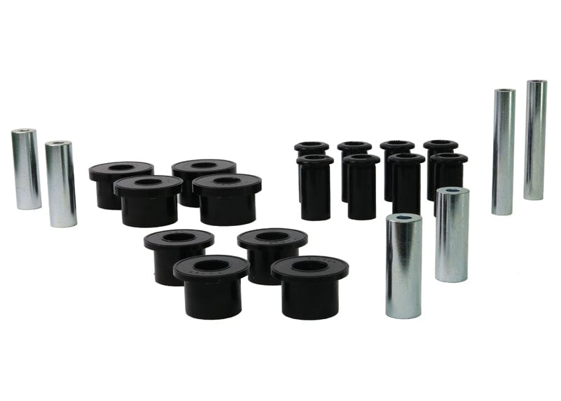 Whiteline 39 x 20 x 9 cm Rear Leaf Spring - Bushing Kit to Suit Volkswagen Amarok 2H 2wd/4Motion SR