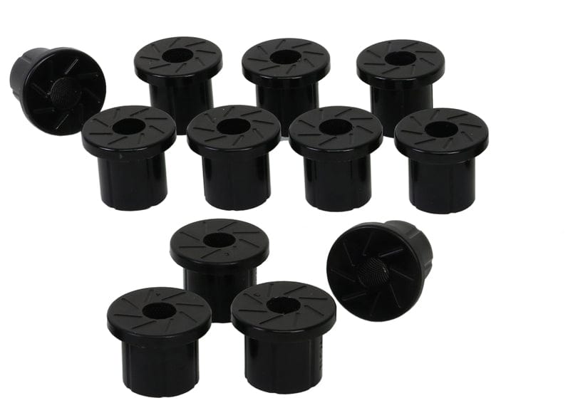 Whiteline 40 x 20 x 10 cm Front Leaf Spring - Bushing Kit to Suit Nissan Patrol GQ and Ford Maverick DA (Leaf) SR