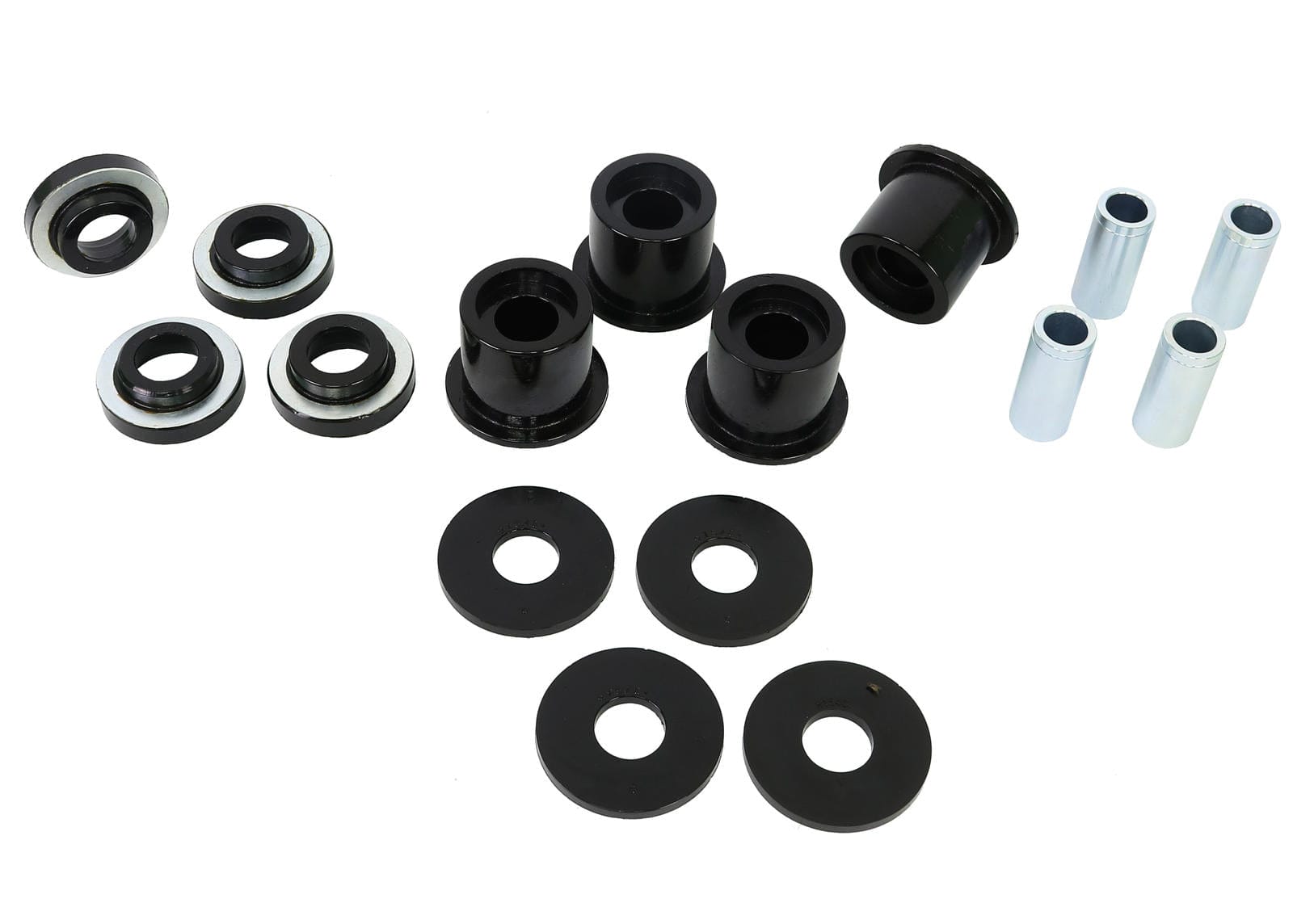 Whiteline 40 x 20 x 10 cm / Installs into original shell Rear Subframe - Bushing Kit to Suit Nissan 180SX, 200SX and Skyline SR