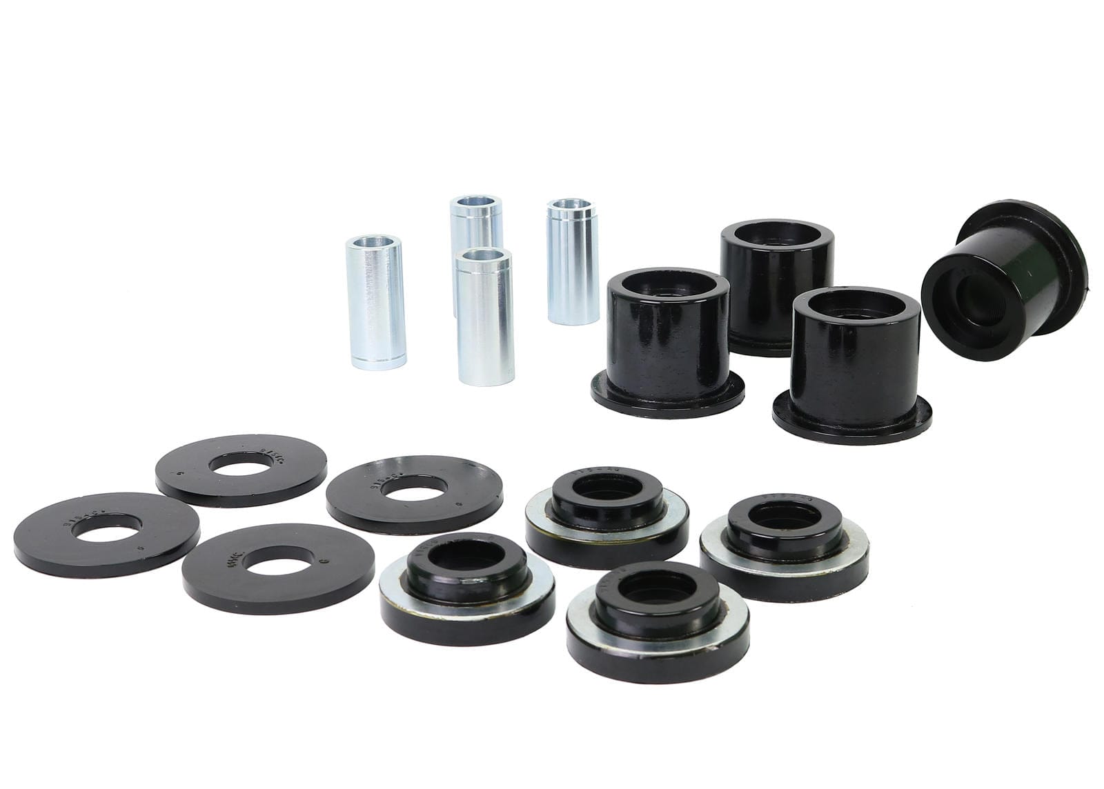 Whiteline 40 x 20 x 10 cm / Installs into original shell Rear Subframe - Bushing Kit to Suit Nissan 180SX, 200SX and Skyline SR
