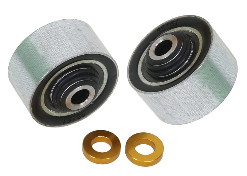 Whiteline 40 x 20 x 10 cm / Performance Alignment - suits alloy arm - adds +0.5deg caster + anti-lift Front Control Arm Lower - Inner Rear Bushing Double Offset Kit to Suit Hyundai I30N PD and Kona OS SR