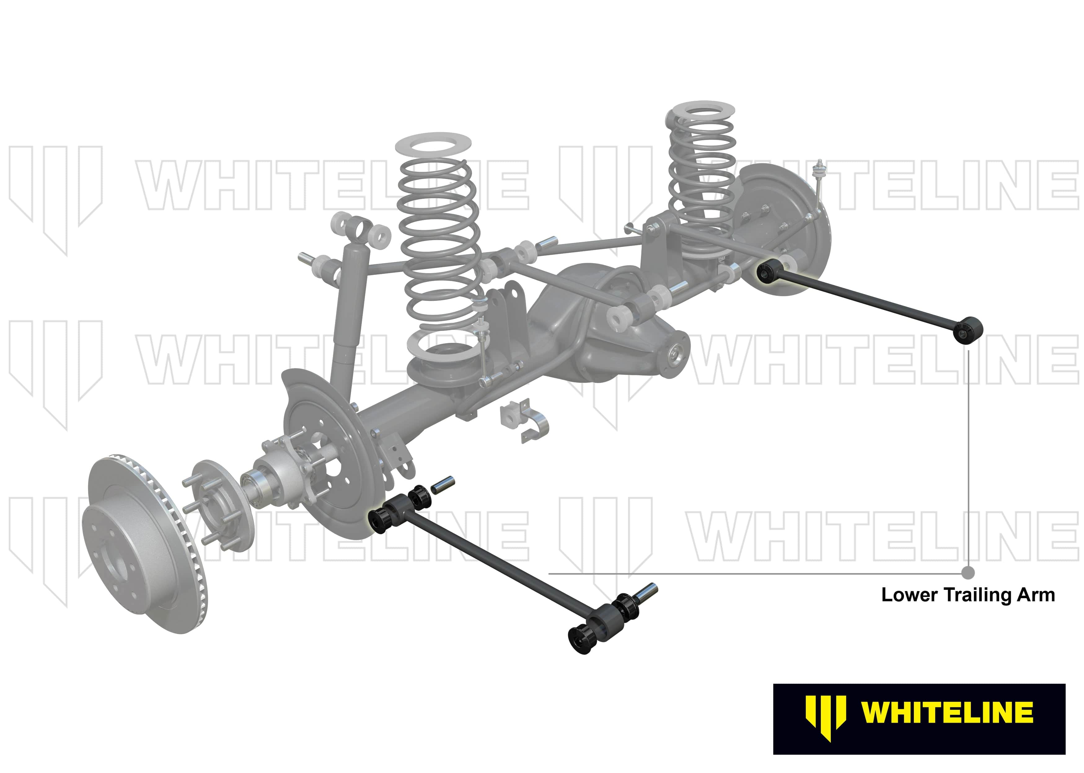 Whiteline 40 x 20 x 10 cm / Performance Rear Trailing Arm Lower - Arm to Suit Nissan Patrol GQ, GU and Ford Maverick DA SR