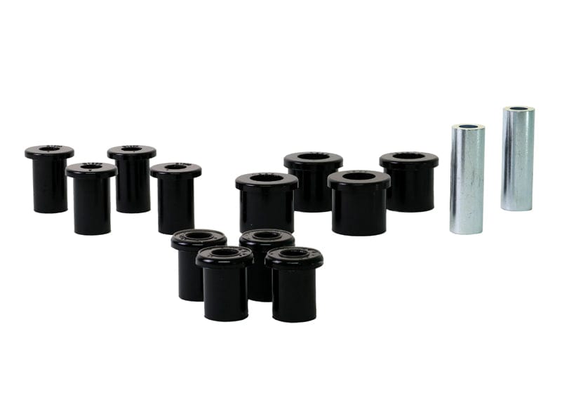 Whiteline 40 x 20 x 10 cm / Suits models with 41mm OD front eye bushing Rear Leaf Spring - Bushing Kit to Suit Mitsubishi Triton ME-MK 2wd/4wd SR