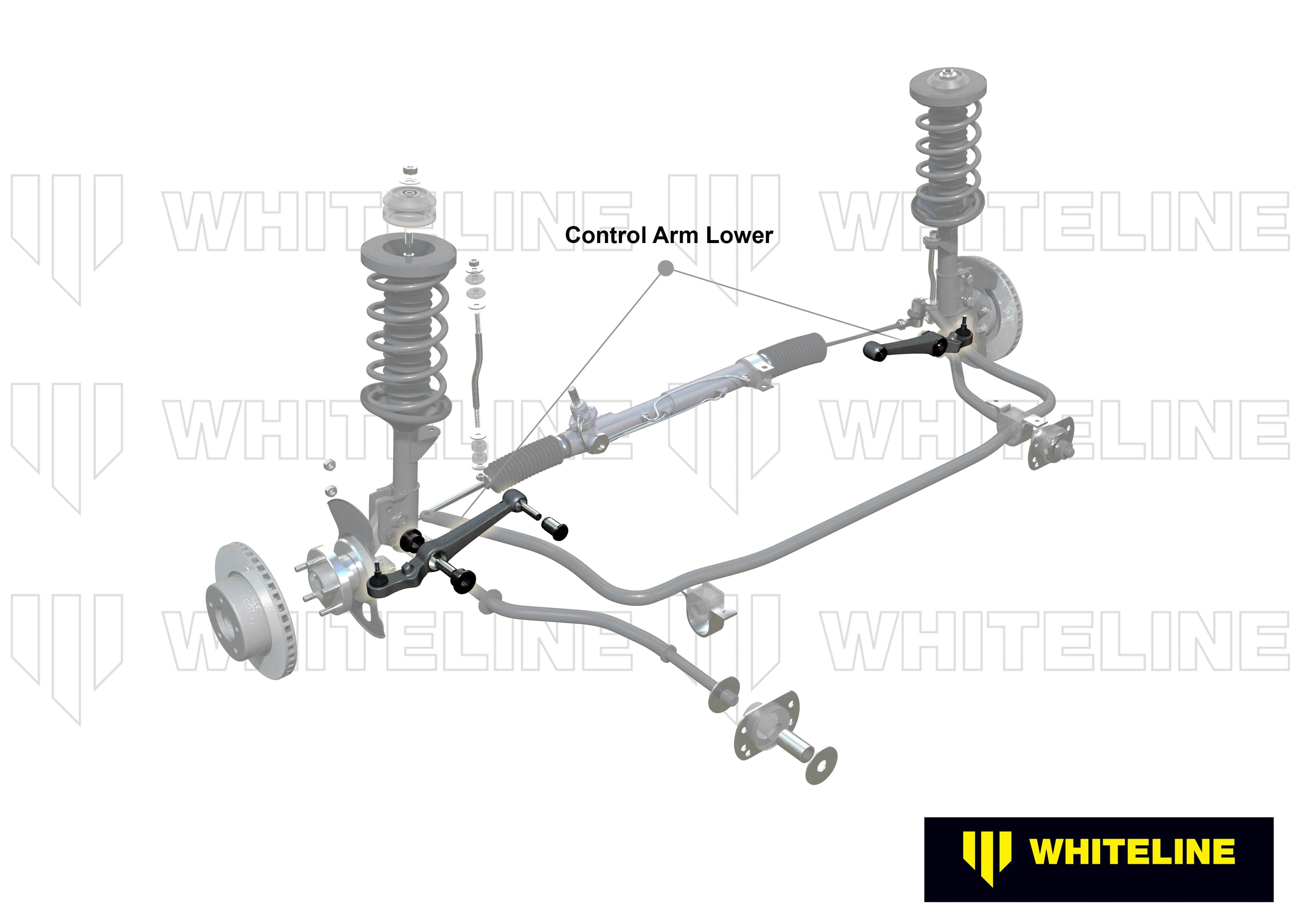 Whiteline 48 x 9 x 11 cm / Replacement Front Control Arm Lower - Arm to Suit Holden Commodore VB-VP and HSV SR