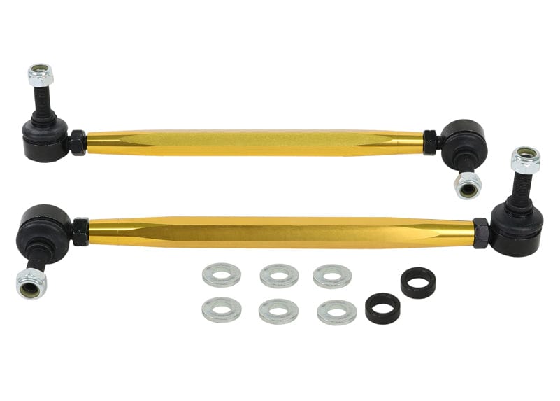 Whiteline 5 x 12 x 42 cm / Adjustable extra heavy duty Front Sway Bar Link to Suit Audi, Seat, Skoda and Volkswagen PQ35/MQB Fwd/Awd SR