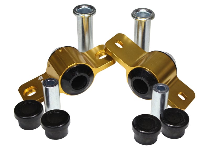 Whiteline 50 x 60 x 20 cm / Performance Alignment - adds +1.0deg caster + anti-dive Front Control Arm Lower - Bushing Kit Double Offset to Suit Ford Mustang S197 SR
