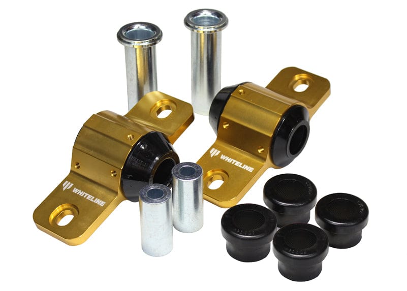Whiteline 50 x 60 x 20 cm / Performance Alignment - adds +1.0deg caster + anti-dive Front Control Arm Lower - Bushing Kit Double Offset to Suit Ford Mustang S197 SR