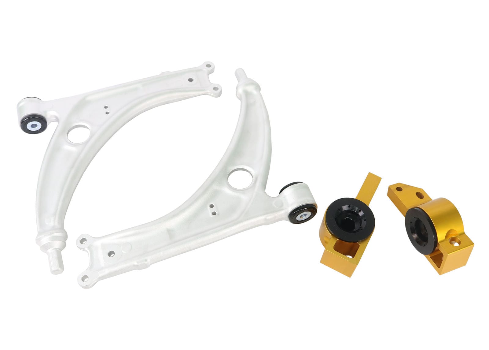Whiteline 58 x 43 x 10 cm / Performance alloy - adds +0.5deg caster correction Front Control Arm Lower - Arm to Suit Audi, Seat, Skoda and Volkswagen PQ35 Fwd/Awd SR