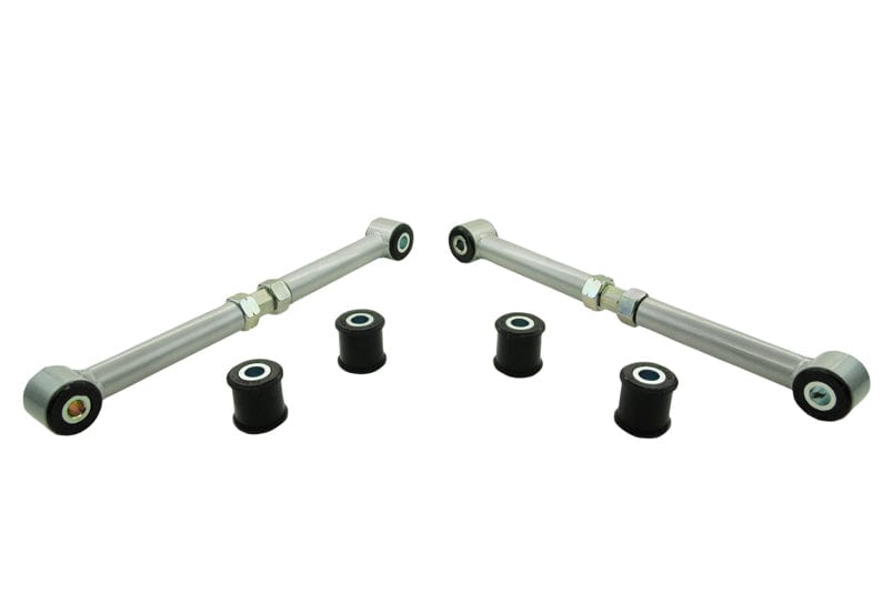 Whiteline 59 x 20 x 10 cm / Performance - on-car adjustable front arm and 4 x rear bushings for toe correction - MOTORSPORT Rear Control Arm Lower Front - Arm to Suit Subaru Forester, Impreza, Liberty and Outback SR