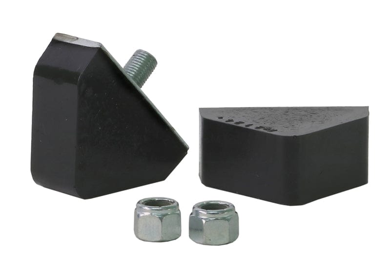 Whiteline 7 x 14 x 20 cm / 1 stud - L=61, W=25, H=43mm Front Bump Stop - Lower Bushing Kit to Suit Holden HQ-WB and Torana LH, LX SR