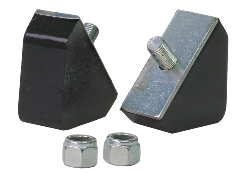 Whiteline 7 x 14 x 20 cm / 1 stud - L=61, W=25, H=43mm Front Bump Stop - Lower Bushing Kit to Suit Holden HQ-WB and Torana LH, LX SR