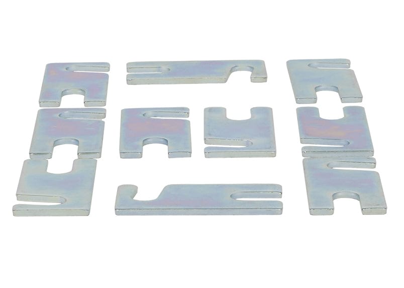 Whiteline 7 x 14 x 20 cm / 3.0mm x 10 - bulk shim pack Alignment Shim Pack 3.0mm x 10 to Suit Ford Falcon/Fairlane EA-EL and Territory SX-SZ SR