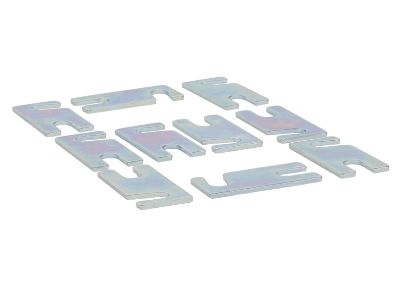 Whiteline 7 x 14 x 20 cm / 3.0mm x 10 - bulk shim pack Alignment Shim Pack 3.0mm x 10 to Suit Ford Falcon/Fairlane EA-EL and Territory SX-SZ SR
