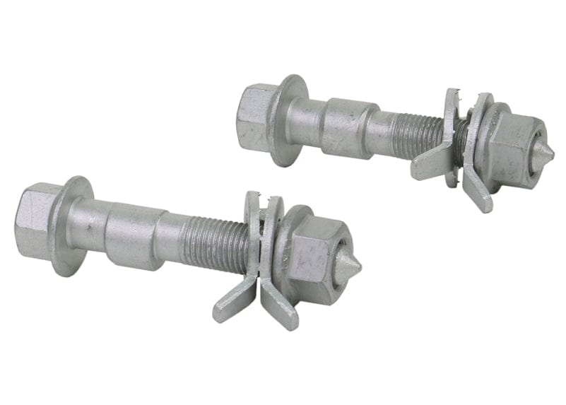 Whiteline 7 x 14 x 20 cm / Adds +/- 1.5deg camber Front Camber Adjusting Bolt - Kit 14mm to Suit Various Applications SR