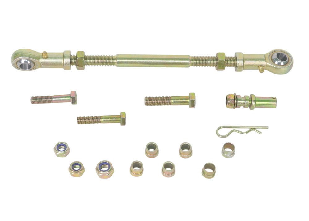 Whiteline 7 x 14 x 20 cm / Adjustable extra heavy duty - quick disconnect - left hand side - suits lifted models 50 - 200mm Rear Sway Bar Link to Suit Jeep Gladiator and Nissan Navara D23, Patrol GU SR