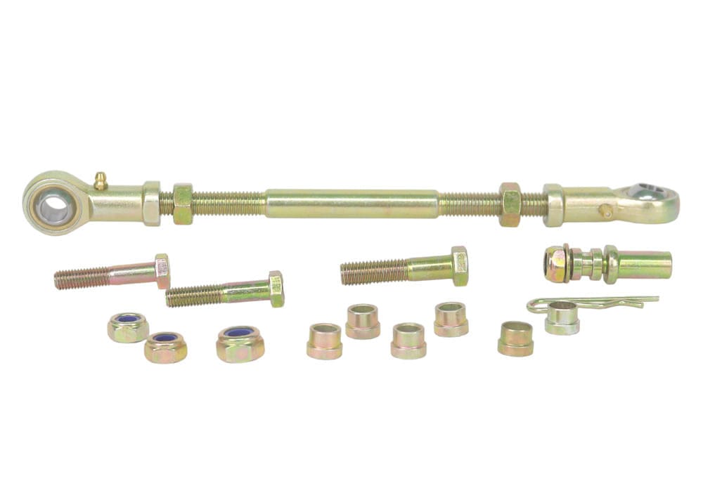 Whiteline 7 x 14 x 20 cm / Adjustable extra heavy duty - quick disconnect - left hand side - suits lifted models 50 - 200mm Rear Sway Bar Link to Suit Jeep Gladiator and Nissan Navara D23, Patrol GU SR
