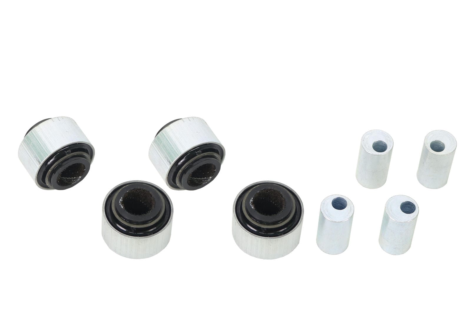 Whiteline 7 x 14 x 20 cm / Performance Alignment - adds +/- 0.5deg camber Front Control Arm Upper - Bushing Kit Double Offset to Suit Audi A4-A8, S4-S8 Fwd/Awd SR
