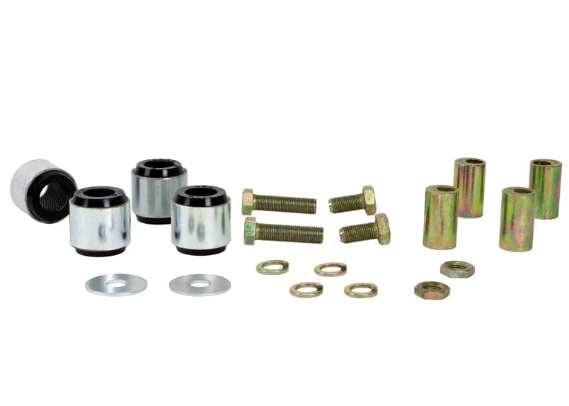 Whiteline 7 x 14 x 20 cm / Performance Alignment - adds +/- 0.5deg camber Rear Control Arm Upper - Bushing Kit Double Offset to Suit Chrysler 300C and Dodge Challenger, Charger SR