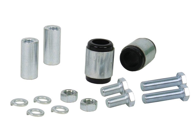 Whiteline 7 x 14 x 20 cm / Performance Alignment - adds +/- 0.5deg camber Rear Control Arm Upper - Inner Bushing Kit Double Offset to Suit Chrysler, Citroen, Dodge, Jeep, Mitsubishi and Peugeot SR