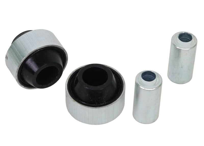 Whiteline 7 x 14 x 20 cm / Performance Alignment - adds +0.5deg caster + anti-lift Front Control Arm Lower - Inner Rear Bushing Double Offset Kit to Suit Chrysler, Citroen, Dodge, Jeep, Mitsubishi and Peugeot SR