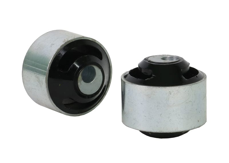 Whiteline 7 x 14 x 20 cm / Performance Alignment - adds +0.5deg caster Front Control Arm Lower - Bushing Double Offset Kit to Suit Hyundai and Kia SR
