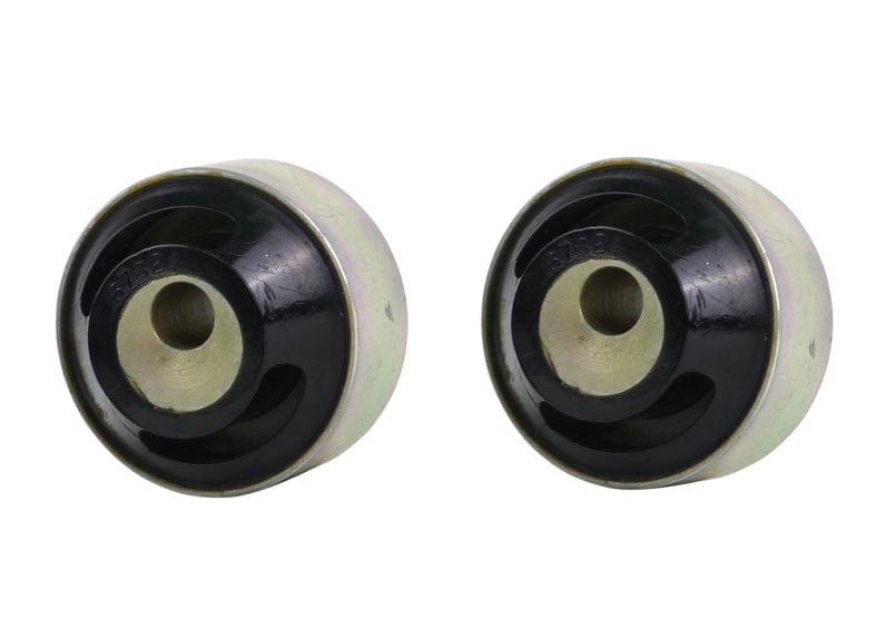 Whiteline 7 x 14 x 20 cm / Performance Alignment - adds +0.5deg caster Front Control Arm Lower - Inner Rear Bushing Double Offset Kit to Suit Ford Fiesta and Mazda2 SR