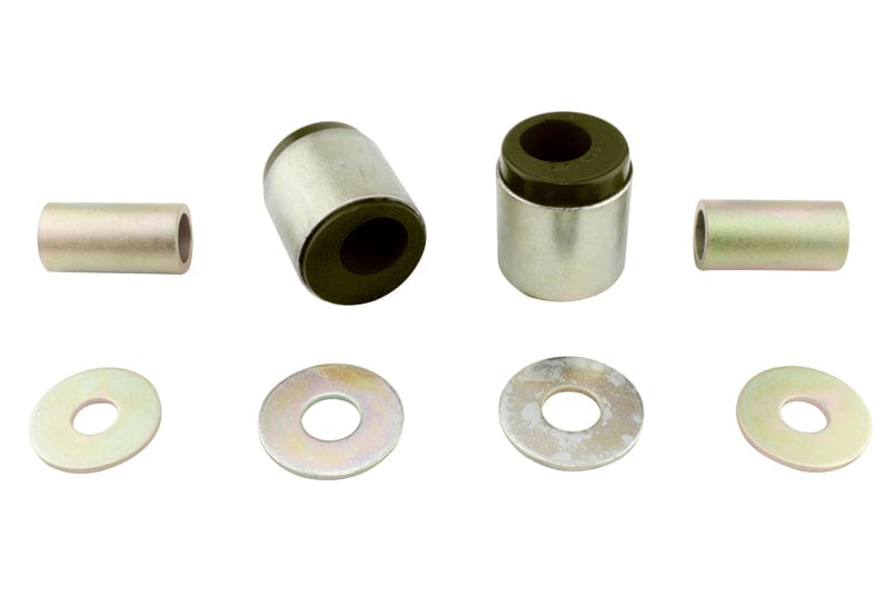 Whiteline 7 x 14 x 20 cm / Performance Alignment - adds +0.5deg caster Front Control Arm Lower - Inner Rear Bushing Double Offset Kit to Suit Mitsubishi Lancer Evo I-VI SR