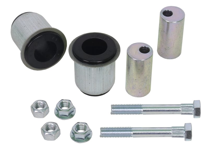 Whiteline 7 x 14 x 20 cm / Performance Alignment - adds +/- 0.75deg camber Front Control Arm Lower - Bushing Kit Double Offset to Suit Holden HQ-WB and Torana LC-LX SR