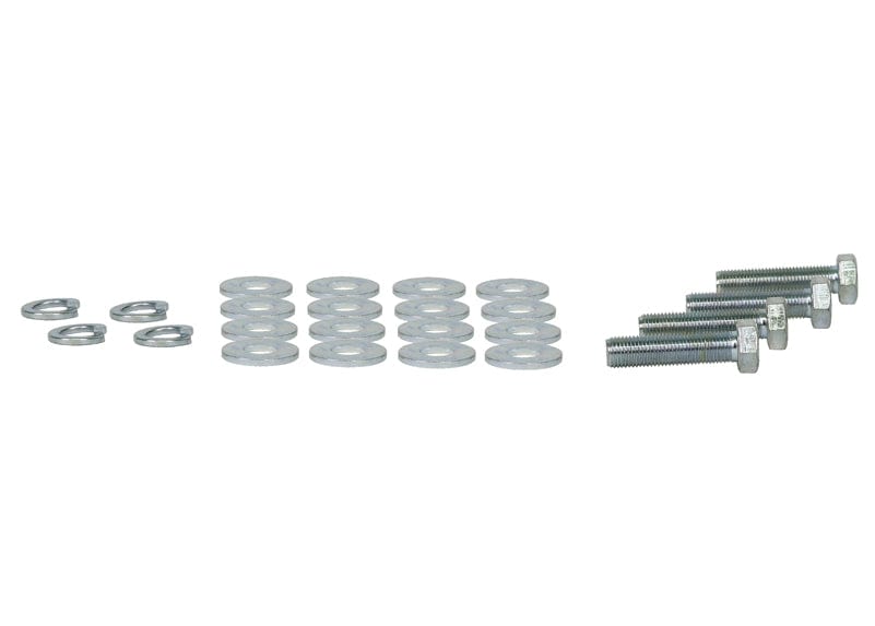 Whiteline 7 x 14 x 20 cm / Performance Alignment - adds +1.0deg camber correction Rear Control Arm Upper - Bolt Kit to Suit Honda Civic, CR-X and Integra SR