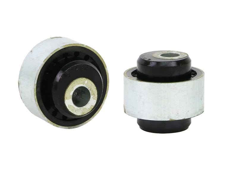Whiteline 7 x 14 x 20 cm / Performance Alignment - adds +/- 1.5deg caster Front Control Arm Lower - Inner Rear Bushing Double Offset Kit to Suit Abarth, Fiat and Ford SR