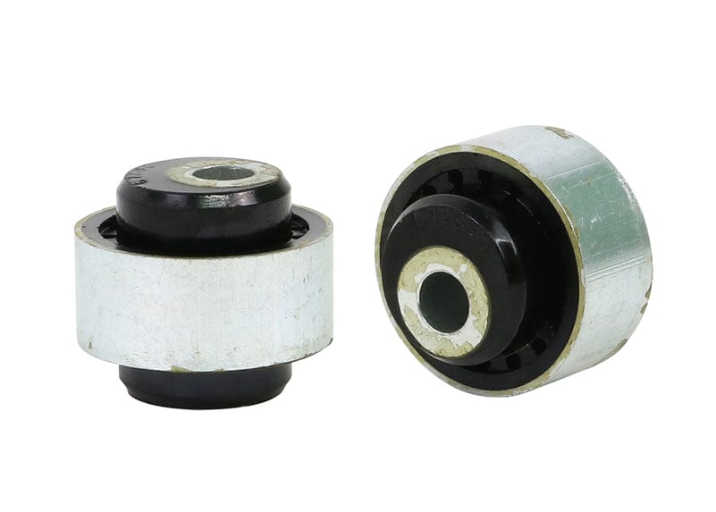 Whiteline 7 x 14 x 20 cm / Performance Alignment - adds +/- 1.5deg caster Front Control Arm Lower - Inner Rear Bushing Double Offset Kit to Suit Abarth, Fiat and Ford SR