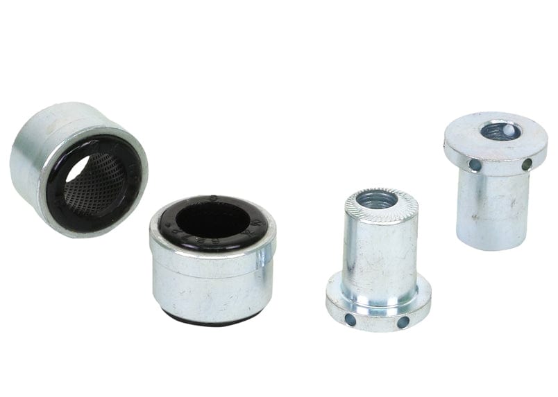 Whiteline 7 x 14 x 20 cm / Performance Alignment - on-car adjustable allows +/- 1.0deg camber Rear Control Arm Upper - Bushing Kit Double Offset to Suit Ford Focus, Mazda3 and Volvo C30, S40 SR