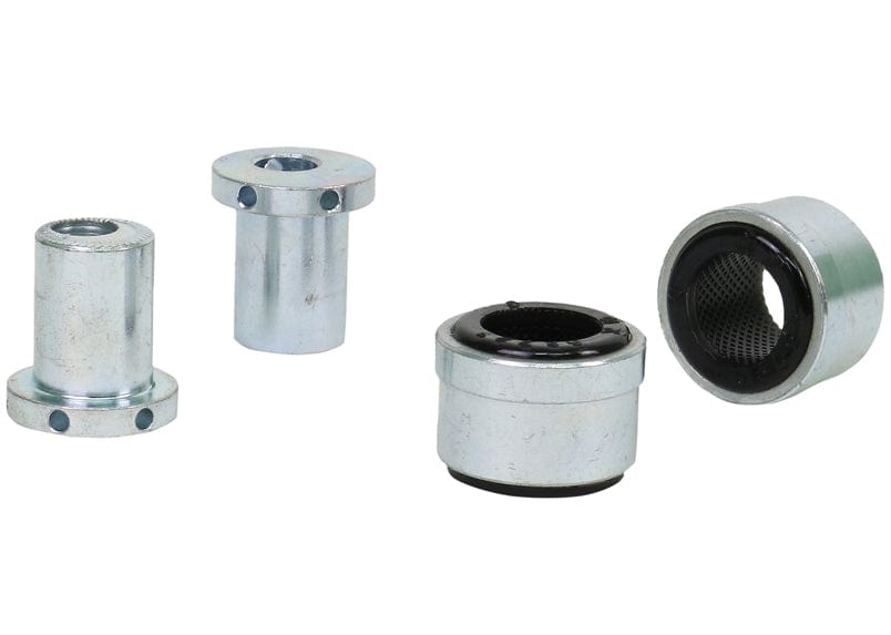 Whiteline 7 x 14 x 20 cm / Performance Alignment - on-car adjustable allows +/- 1.0deg camber Rear Control Arm Upper - Bushing Kit Double Offset to Suit Ford Focus, Mazda3 and Volvo C30, S40 SR