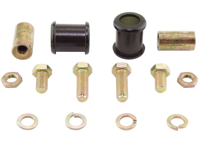 Whiteline 7 x 14 x 20 cm / Performance Alignment - on-car adjustment - adds +/- 0.75deg camber Rear Control Arm Upper Rear - Inner Bushing Kit Double Offset to Suit Nissan 180SX, 200SX, 300ZX and Skyline SR
