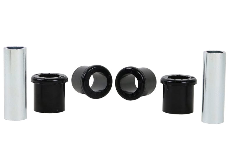 Whiteline 7 x 14 x 20 cm Rear Leaf Spring - Front Eye Bushing Kit to Suit Ford Courier PC-PH and Mazda B Series Bravo UF, UN SR