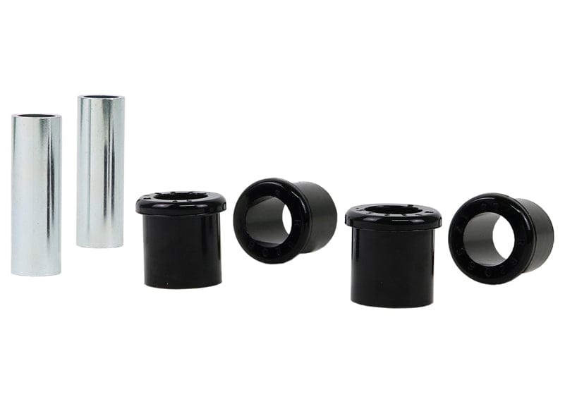 Whiteline 7 x 14 x 20 cm Rear Leaf Spring - Front Eye Bushing Kit to Suit Ford Courier PC-PH and Mazda B Series Bravo UF, UN SR