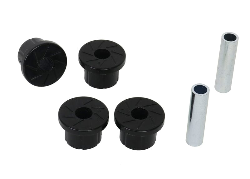 Whiteline 7 x 14 x 20 cm Rear Leaf Spring - Front Eye Bushing Kit to Suit Ford Ranger, Holden Colorado, Isuzu D-Max, LDV T60 and Mazda BT-50 SR