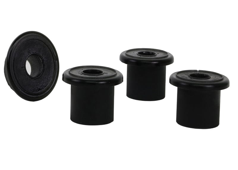 Whiteline 7 x 14 x 20 cm Rear Leaf Spring - Front Eye Bushing Kit to Suit Mazda 929, Nissan Navara D21 and Patrol MQ, MK SR