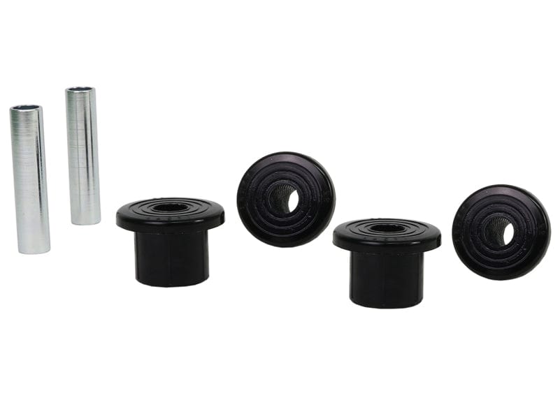 Whiteline 7 x 14 x 20 cm Rear Leaf Spring - Front Eye Bushing Kit to Suit Mitsubishi Triton ME-MK 2wd/4wd SR
