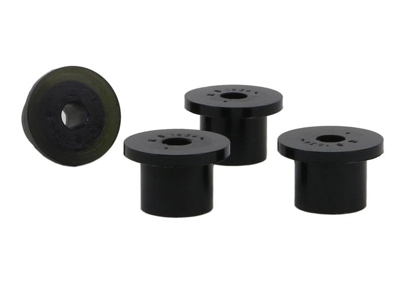 Whiteline 7 x 14 x 20 cm Rear Leaf Spring - Rear Eye and Shackle Bushing Kit to Suit Mazda 323, R100 and RX-4 SR