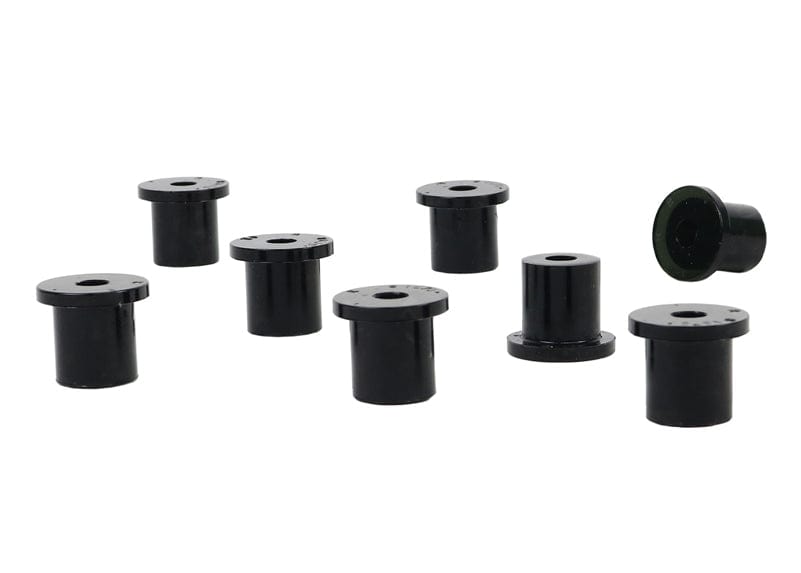 Whiteline 7 x 14 x 20 cm Rear Leaf Spring - Rear Eye and Shackle Bushing Kit to Suit Toyota Corolla KE10, KE20, KE30 SR
