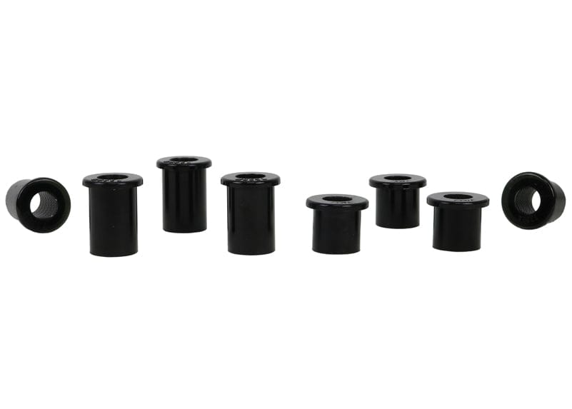 Whiteline 7 x 14 x 20 cm Rear Leaf Spring - Rear Eye and Shackle Bushing Kit to Suit Toyota Hilux 2005-on and Foton Tunland P201 SR
