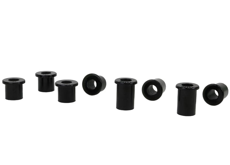 Whiteline 7 x 14 x 20 cm Rear Leaf Spring - Rear Eye and Shackle Bushing Kit to Suit Toyota Hilux 2005-on and Foton Tunland P201 SR