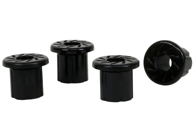 Whiteline 7 x 14 x 20 cm Rear Leaf Spring - Rear Eye Bushing Kit to Suit Mitsubishi Triton MQ, MR 2wd/4wd SR